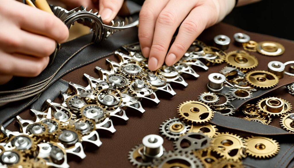 Advanced steampunk costume sewing techniques