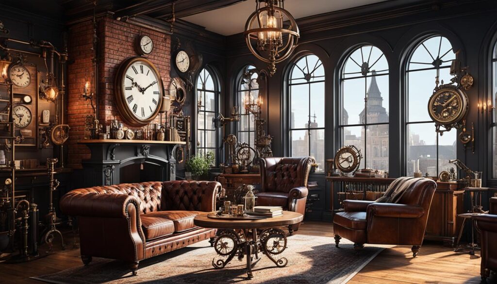 DIY steampunk home decor ideas