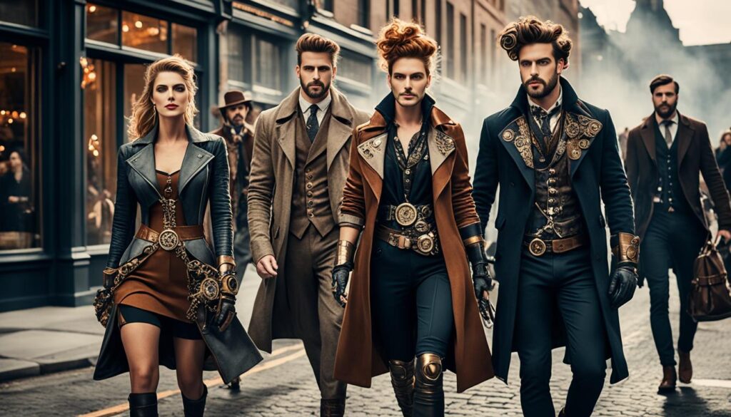 Steampunk fashion trends 2024