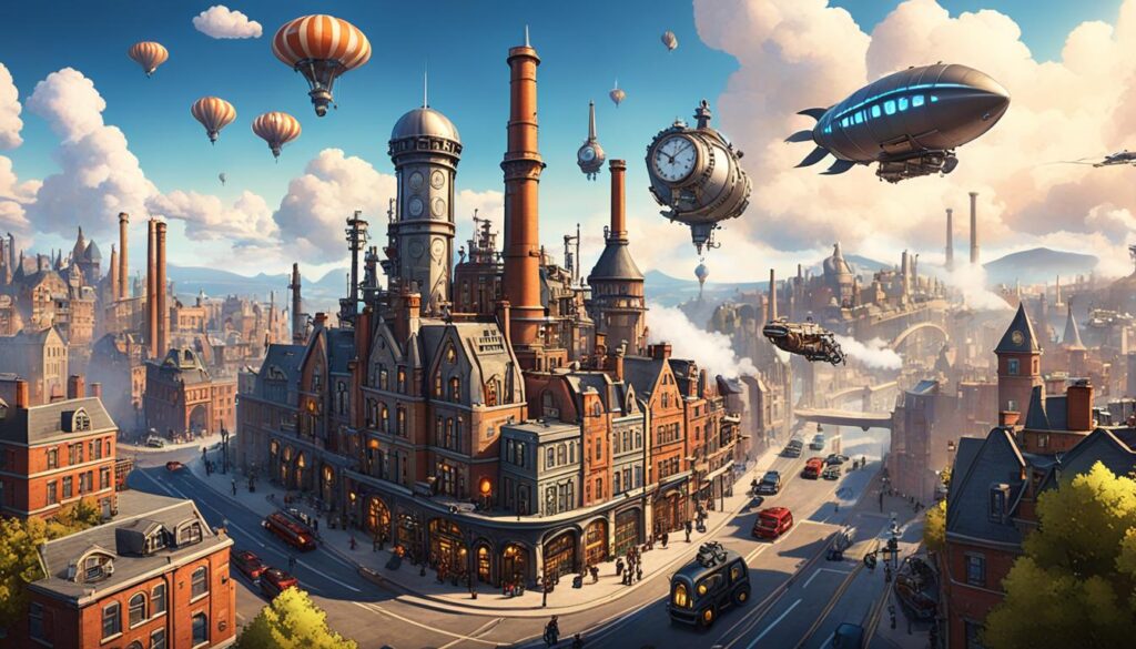 Steampunk fantasy world-building tips