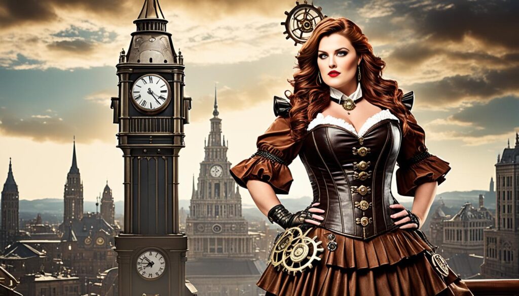 Steampunk fashion for plus sizes